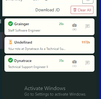 Multiple resume request queue